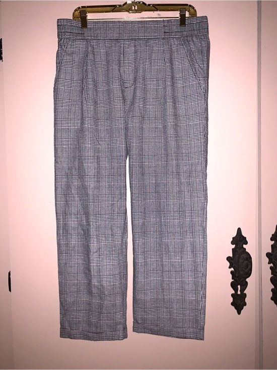 Shinestar Pants - Gray Plaid Women’s Dress Pants